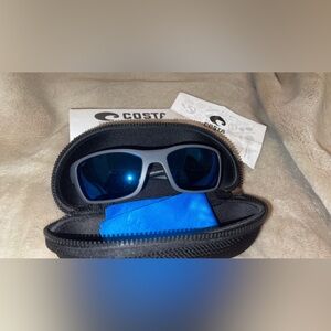 Costa Polarized White Tip Sunglasses